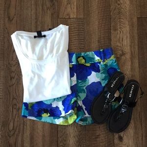 Loft Floral Shorts NWOT